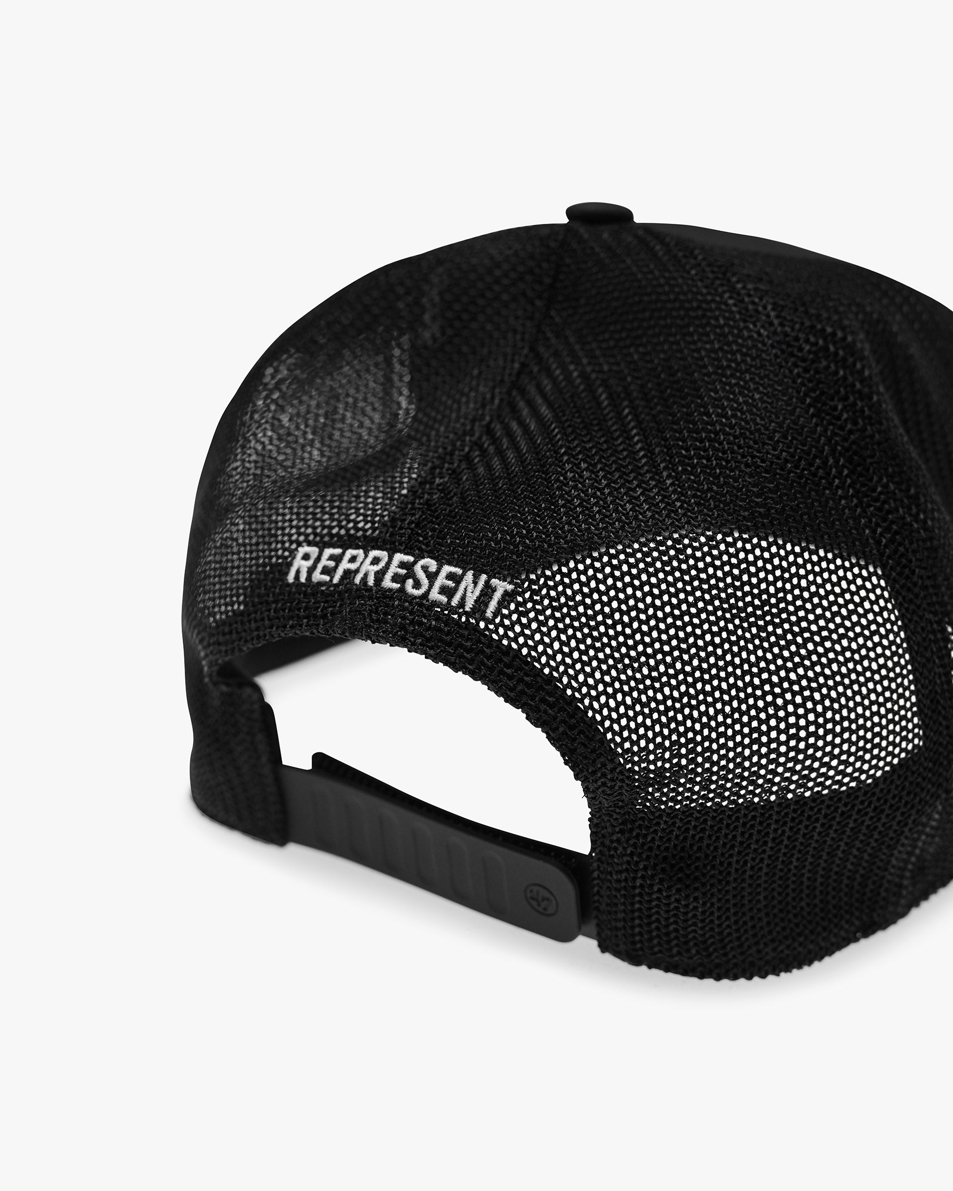 247 x 47 Logo Trucker Cap - Jet Black - Black - Image 10