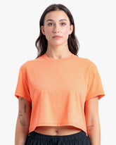 WHILE ON EARTH WOMEN'S RANGE TEE CORAL