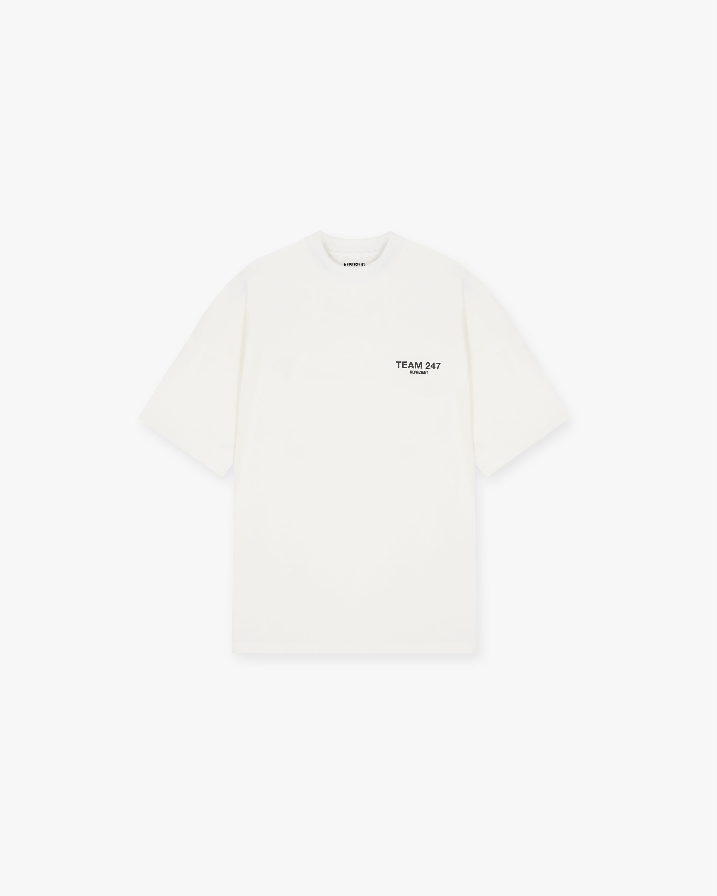 247 DNA Oversized T-Shirt - Flat White - Image 1