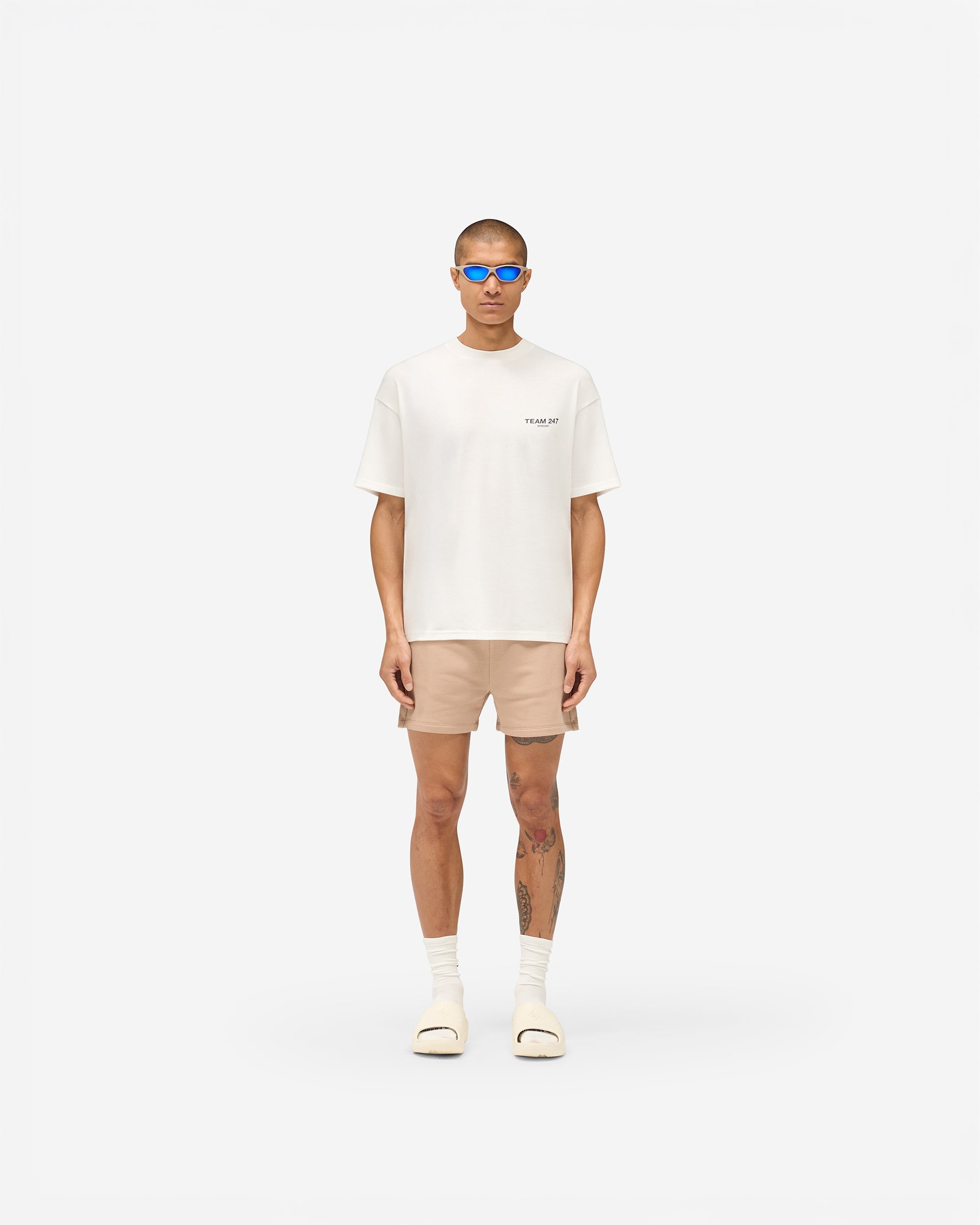 247 DNA Oversized T-Shirt - Flat White - Image 10