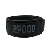 2POOD OPERATOR 4" WEIGHTLIFTING BELT BLACK