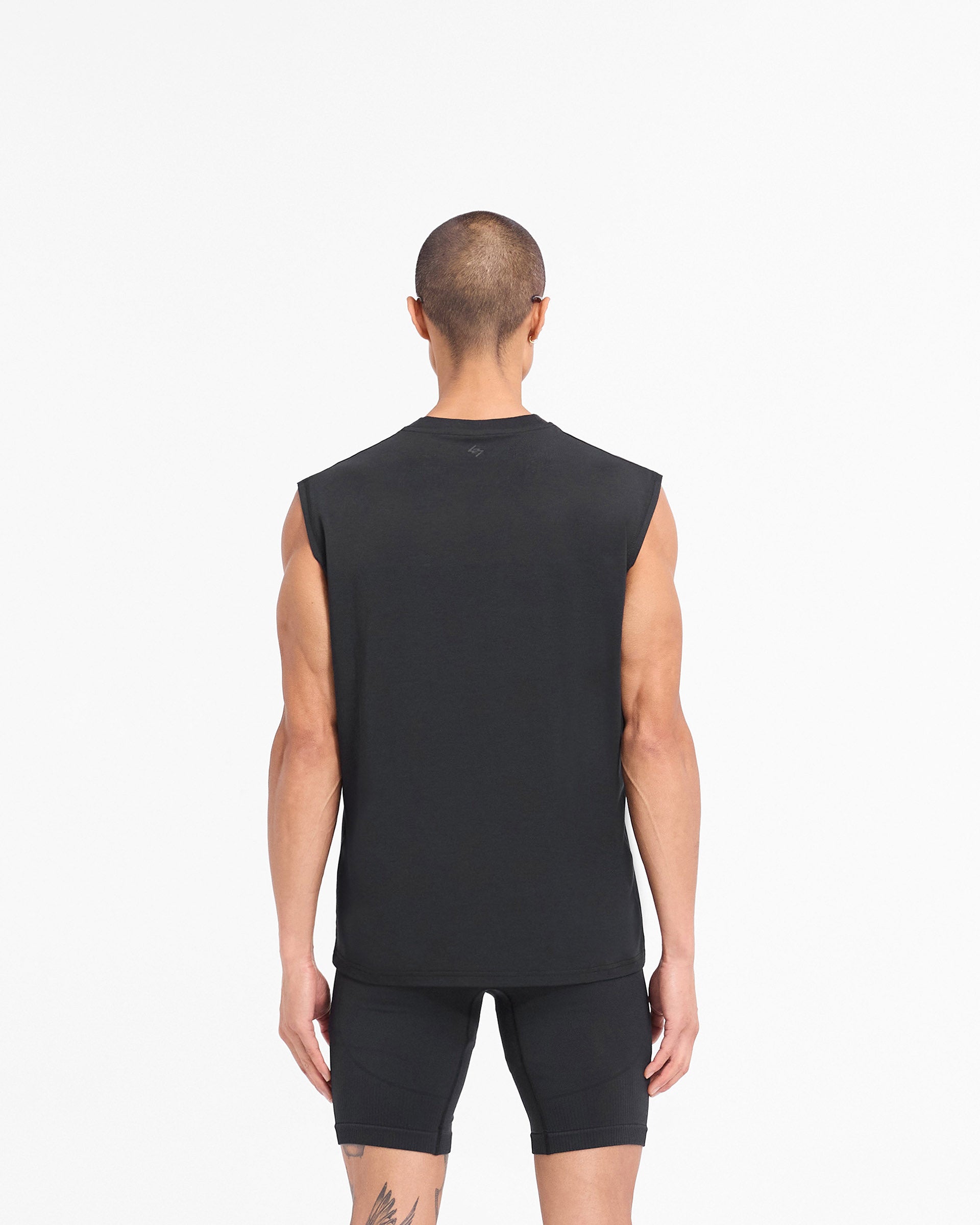 247 DNA Oversized Tank - Jet Black - Image 5