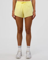 ACCELERATE 3" HIGH-RISE RUNNING SHORT YELLOW FIZZ