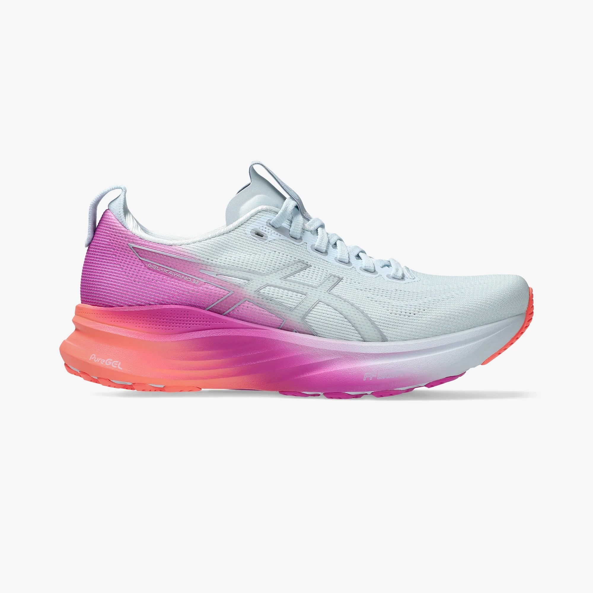 ASICS WOMEN SHOES GEL KAYANO 32 SKY/DIGITAL SAKURA - Sole Therapy
