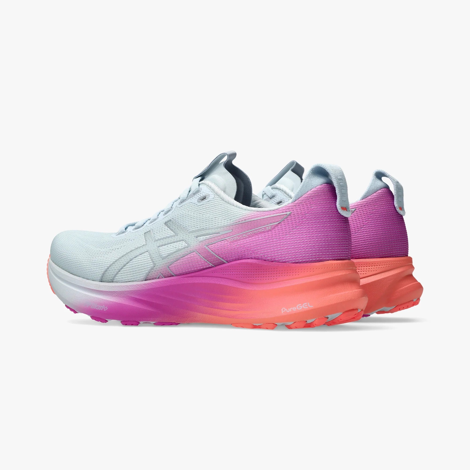 ASICS WOMEN SHOES GEL KAYANO 32 SKY/DIGITAL SAKURA - Sole Therapy