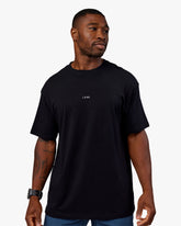 BASE FLXCOTTON TEE OVERSIZED - BLACK