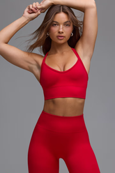 BO&TEE DEFINE LUXE MULTIWAY SPORTS BRA CHERRY RED