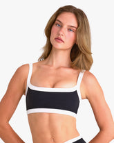 BO&TEE SOFT ACTIVE SPORTS BRA BLACK