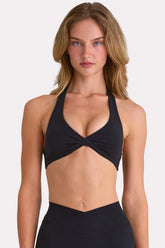 BO&TEE SOFT ACTIVE SPORTS BRA BLACK