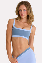 BO&TEE SOFT ACTIVE SPORTS BRA MARINE