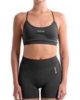 BO&TEE SUPER SCULPT SEAMLESS BACKLESS SPORTS BRA ASH