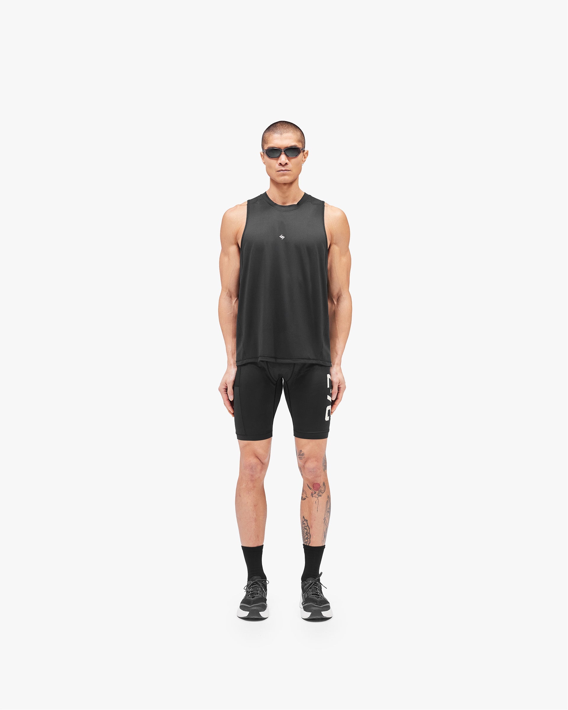 247 Numbers Vest - Jet Black - Image 6