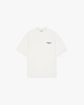 247 OVERSIZED TEE FLAT WHITE