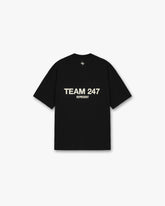 247 OVERSIZED TEE JET BLACK