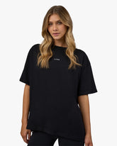 GO-TO FLXCOTTON OVERSIZED TEE BLACK-WHITE