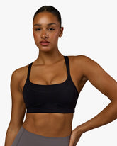 INERTIA SPORTS BRA - BLACK