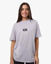 KETTLE B FLXCOTTON OVERSIZED TEE GALACTIC LILAC-BLACK