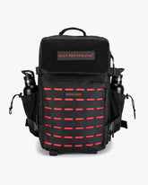 LARGE GYM BACKPACK BUILT FOR ATHLETES BLACK RED