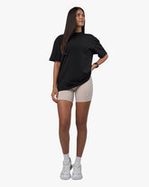 LIFTING CLUB FLXCOTTON TEE OVERSIZE BLACK-BLACK