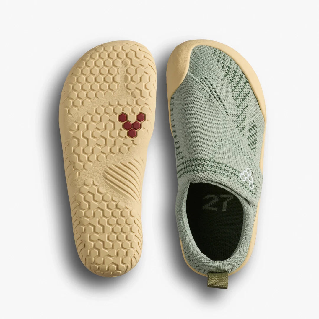 MOTUS KNIT PRE-SCHOOL GLACIAL GREEN - Vivobarefoot