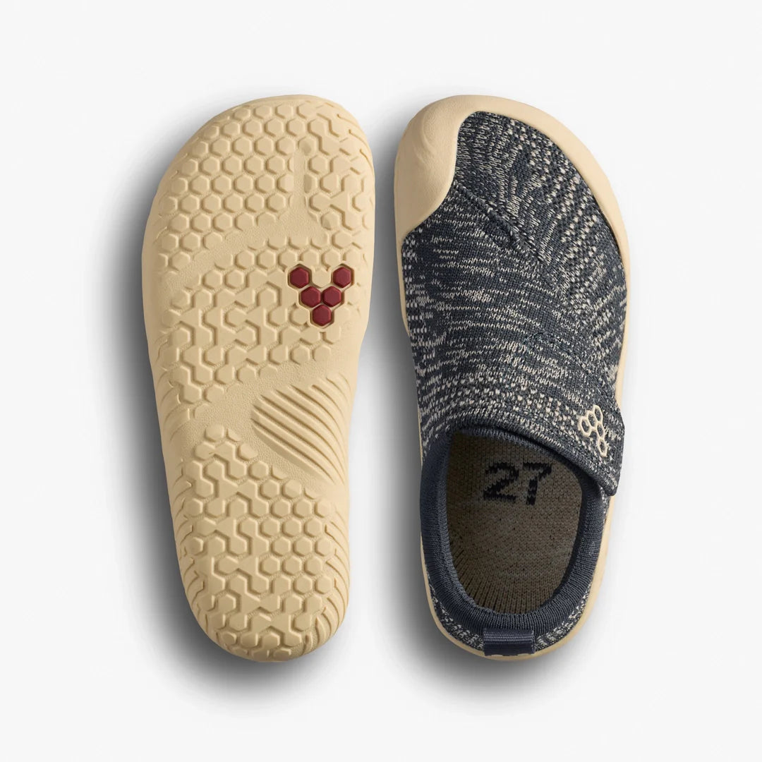 MOTUS KNIT PRE-SCHOOL WOODLAND GREY - Vivobarefoot
