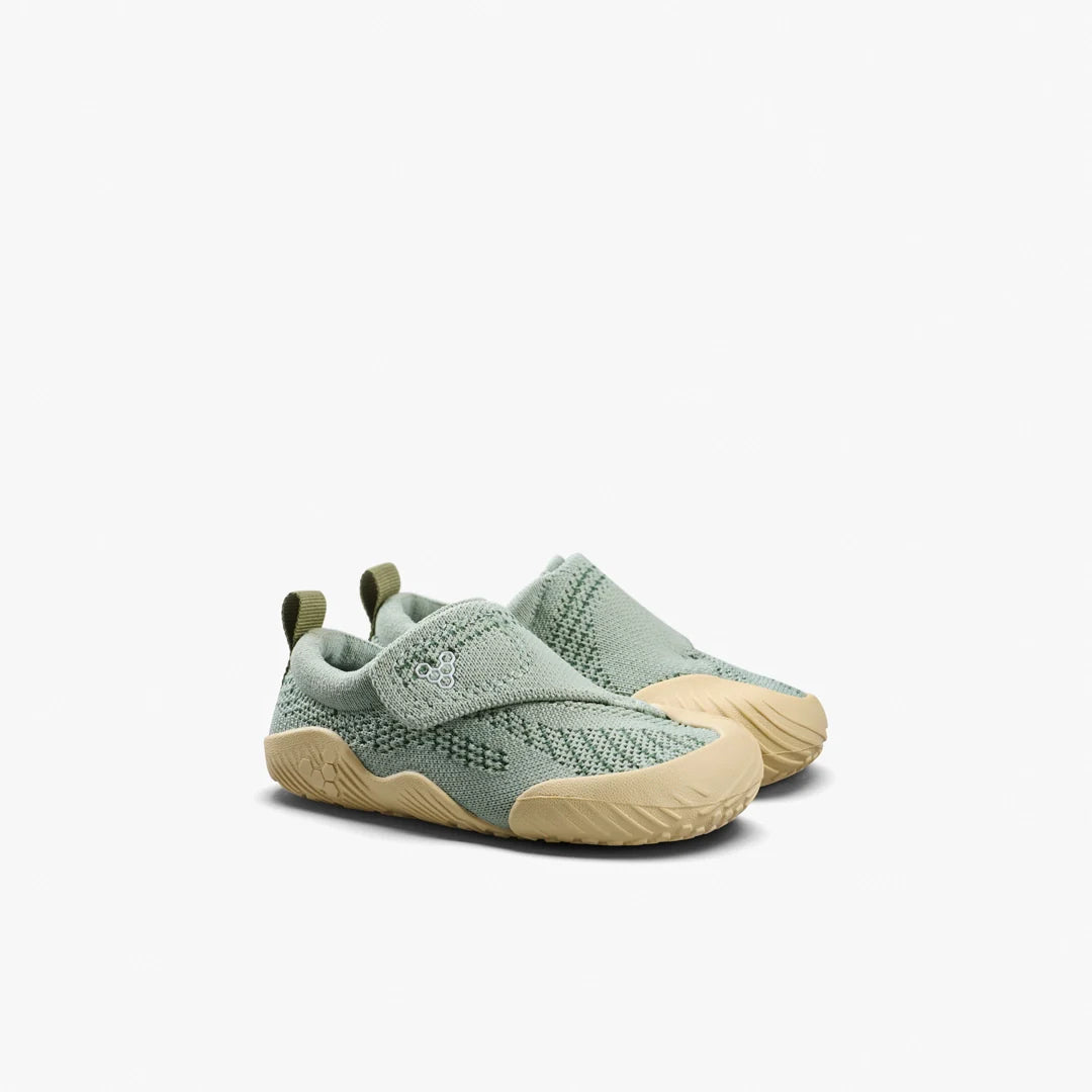 MOTUS KNIT TODDLERS GLACIAL GREEN - Vivobarefoot