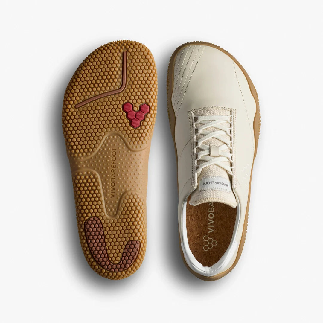 MOTUS STUDIO SNEAKER LEATHER MENS SAND - Vivobarefoot