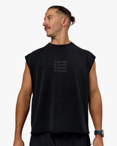 MOVE FAST HEAVYWEIGHT BOXED TANK - BLACK WASHED
