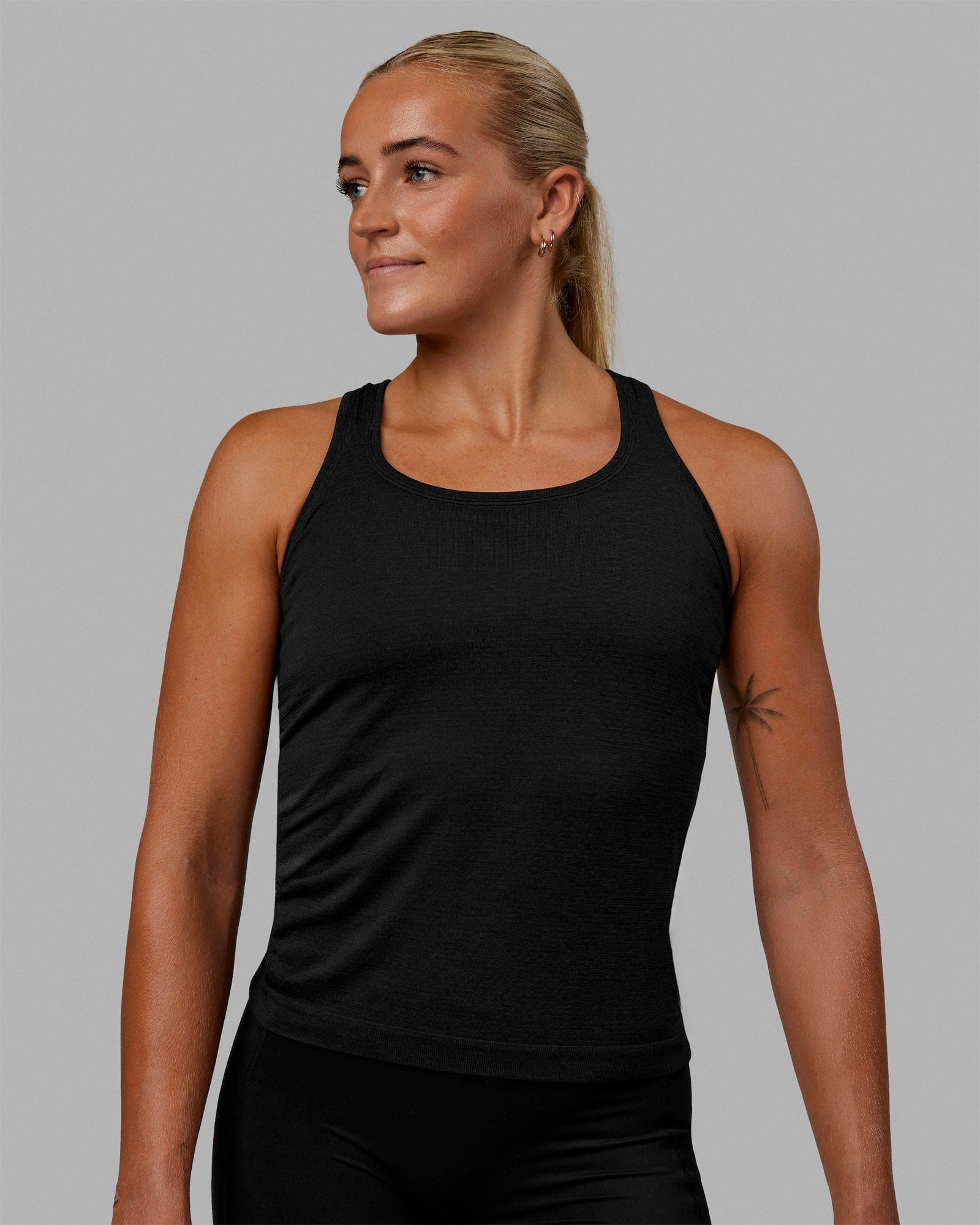 LSKD AEROFLX+ SEAMLESS TANK - BLACK MARL - image 9