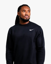 NIKE S&C MEN'S CREWNECK BLACK/WHITE