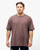 NORTHERN SPIRIT UNISEX SMURF OVERSIZED TSHIRT CROSSFIT LIGHT BROWN