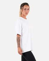 NORTHERN SPIRIT UNISEX SMURF OVERSIZED TSHIRT CROSSFIT LIGHT WHITE