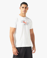 PUMA X HYROX MEN'S POLY GRAPHIC TEE WHITE