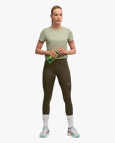 PUMA X HYROX WOMEN'S ESSENTIAL TIGHT DARK OLIVE