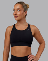 LSKD ACCELERATE SPORTS BRA - BLACK - image 1