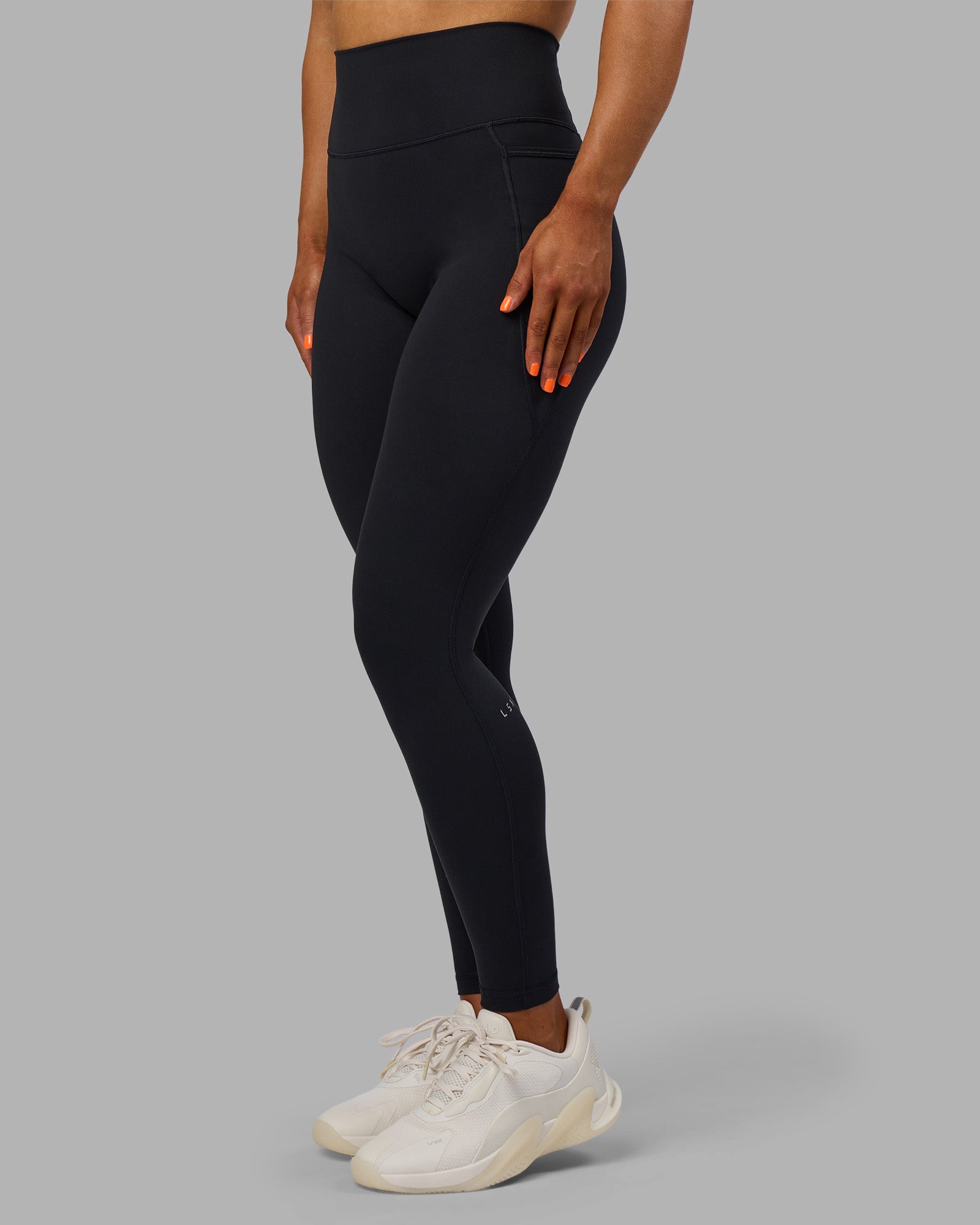 LSKD FUSION ULTRA HIGH-RISE FULL LENGTH LEGGING POCKETS - BLACK - image 17