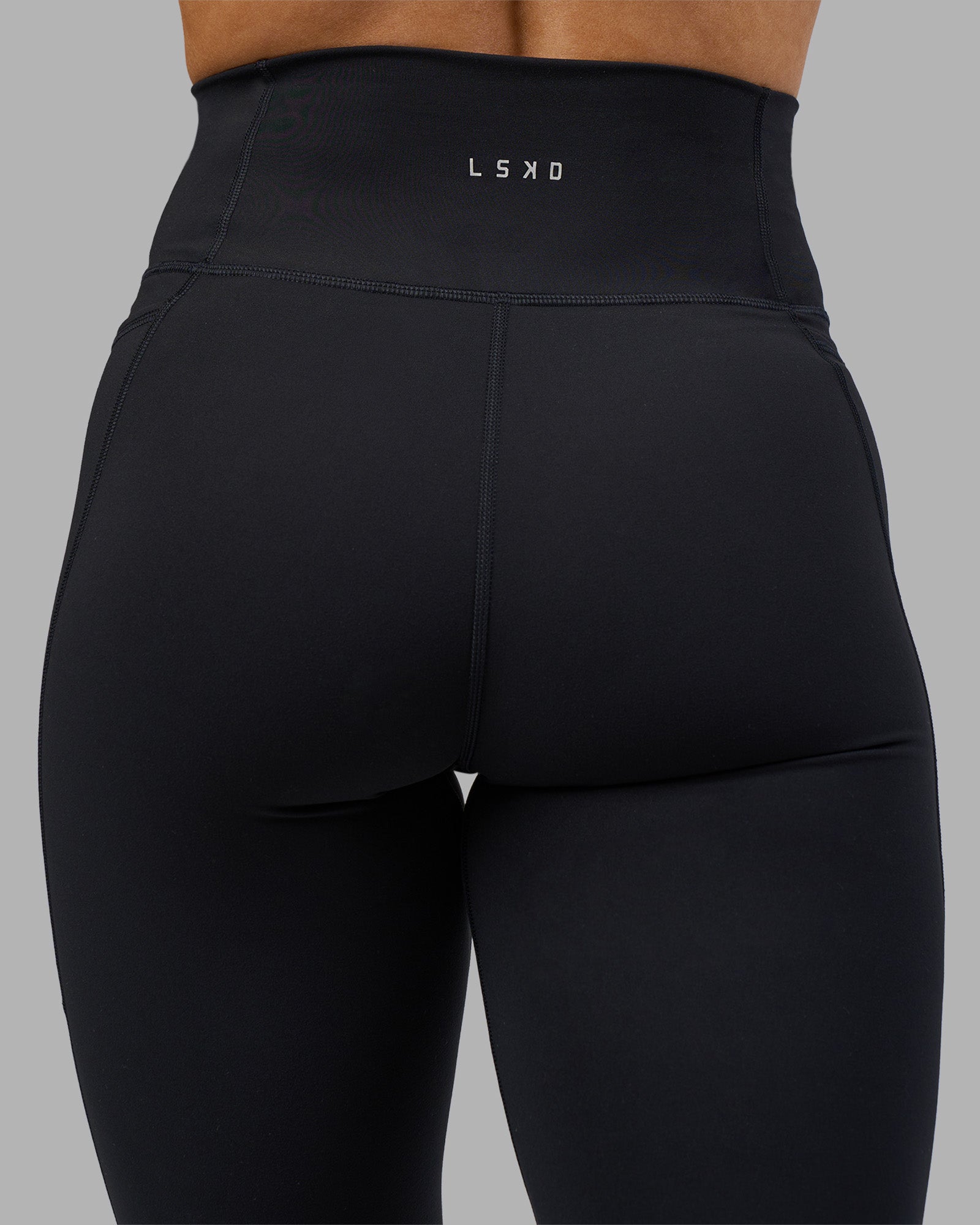 LSKD FUSION ULTRA HIGH-RISE FULL LENGTH LEGGING POCKETS - BLACK - image 14
