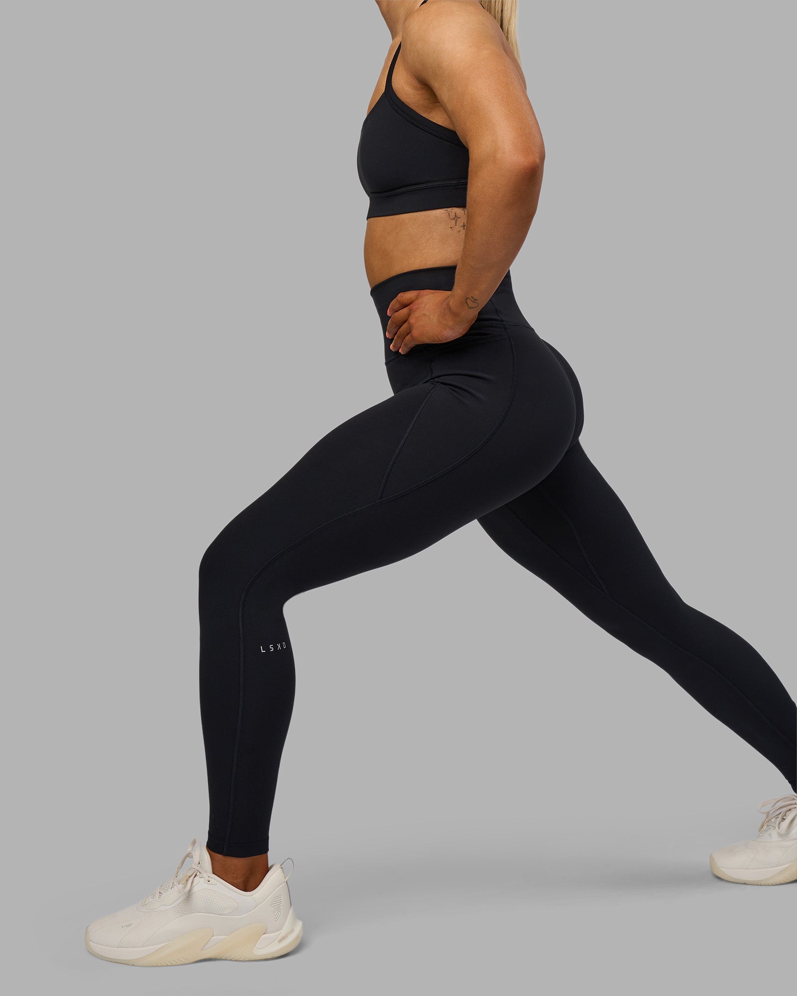 LSKD FUSION ULTRA HIGH-RISE FULL LENGTH LEGGING POCKETS - BLACK - image 16