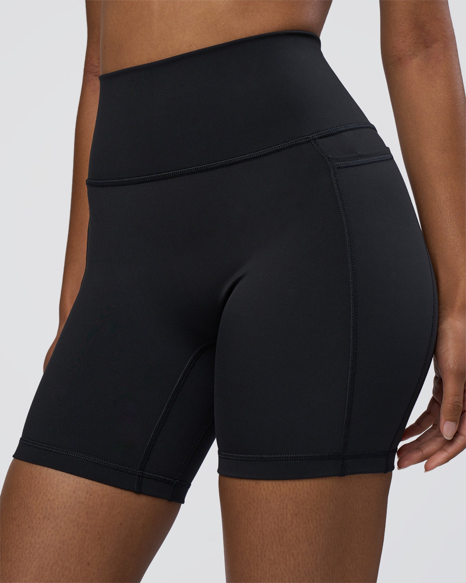 LSKD FUSION ULTRA HIGH-RISE 6" SHORT POCKETS - BLACK - image 3