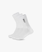 SIGNAL CREW SOCKS 3 PACK 2.0 - WHITE-BLACK