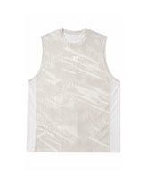 TAPER Dune Sleeveless Running Tank Top Sand Dune Print
