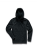 TEN THOUSAND MENS POPOVER MIDWEIGHT TECH HOODIE MEN BLACK