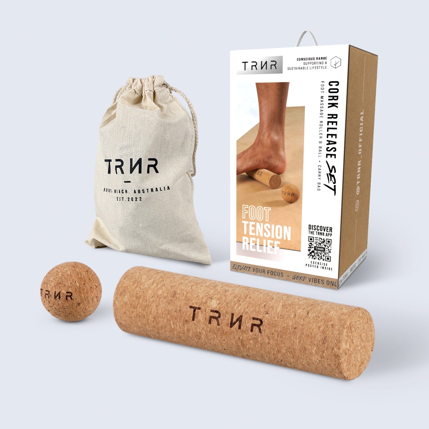 TRNR CORK FOOT RELEASE SET - image 1