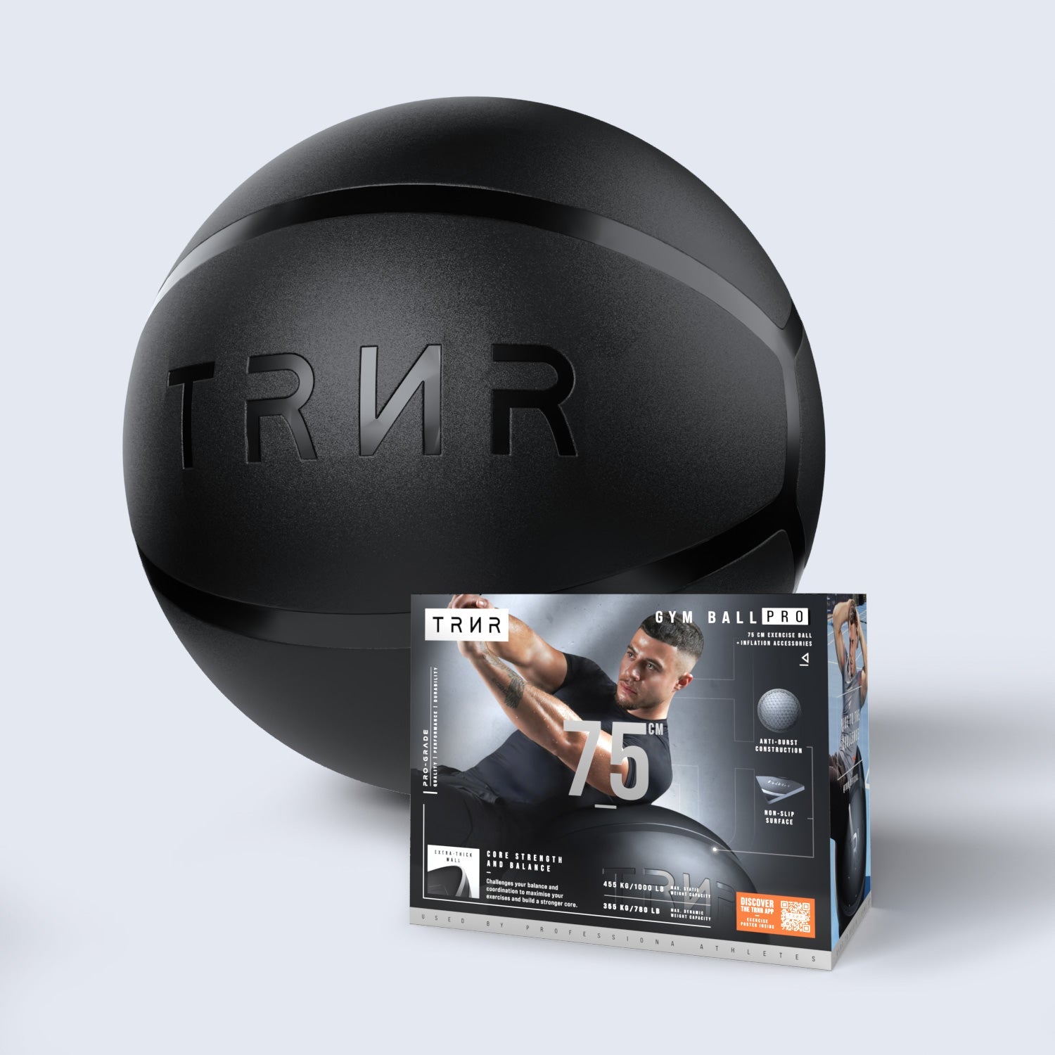 TRNR GYM BALL 75CM - image 1