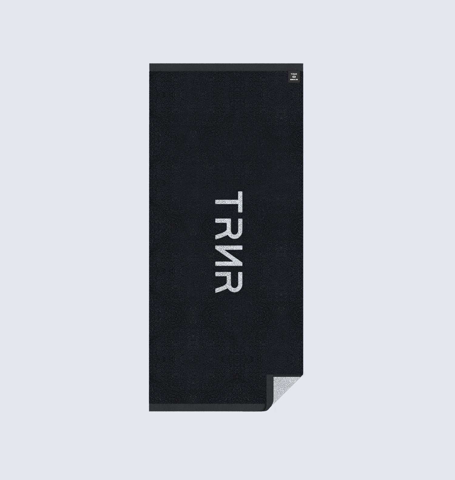 TRNR GYM TOWEL LARGE BLACK - image 3
