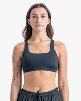WHILE ON EARTH WOMEN'S INTENT BRA BLACK