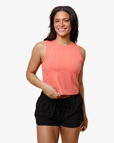 WOE WOMEN'S RANGE TANK CORAL