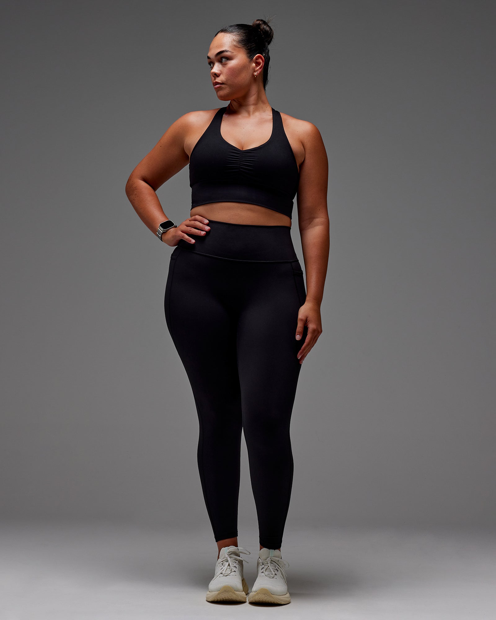 LSKD FUSION ULTRA HIGH-RISE FULL LENGTH LEGGING POCKETS - BLACK - image 22