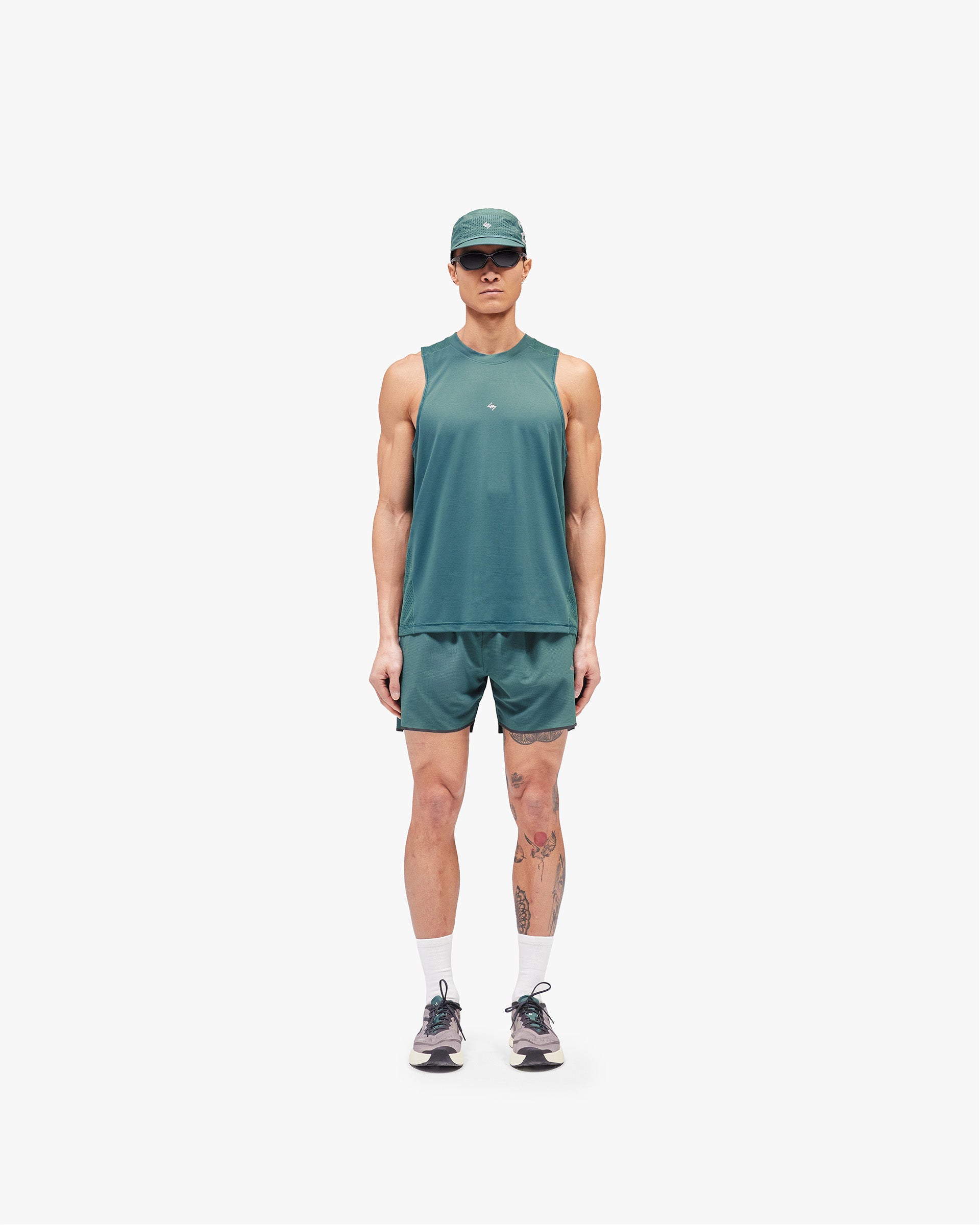 247 Numbers Vest - Teal - Image 5