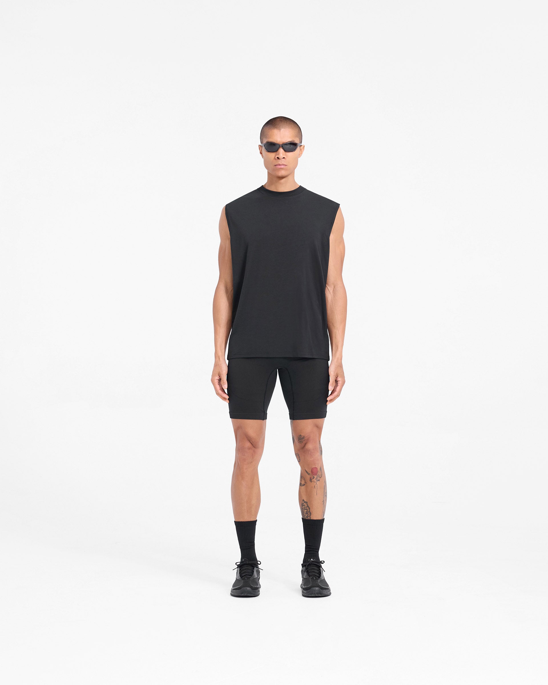 247 DNA Oversized Tank - Jet Black - Image 6